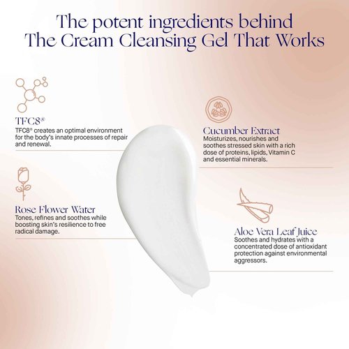 Augustinus Bader The Cream Cleansing Gel – Luxury Gentle Hydrating Face Cleanser – Removes Impurities & Excess Oil While Supporting Skin Barrier – Soothing & Non-Drying – 30 ml / 1 fl oz