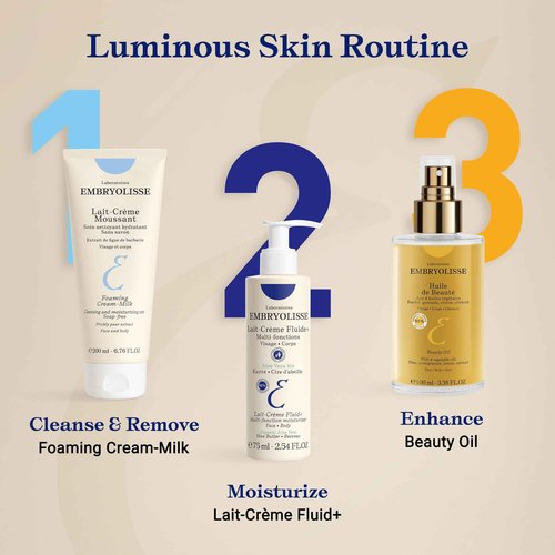 Embryolisse Beauty Oil, Hydrates, Protects and Beautifies Face, Body and Hair. Lightweight, Non Greasy Body Oil for All Skin Types, 3.38 Fl Oz