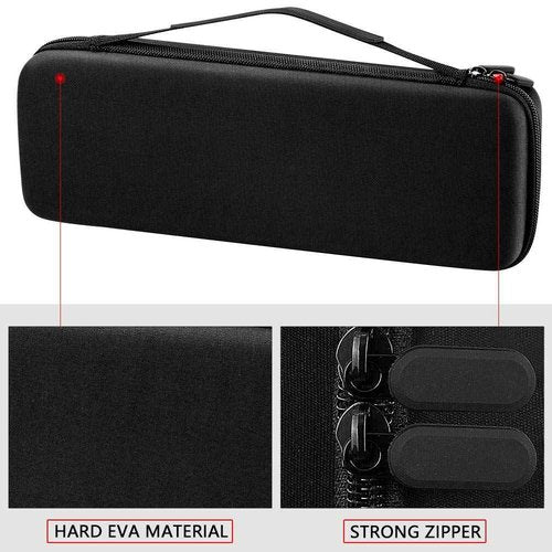 Comecase Grooming Clipper Blade Case Holder Organizer - Hard Travel Carrying Storage Holds 12 Blades - Upgrade