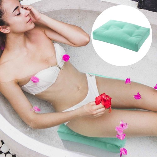 MABOZOO Bath Seat Pillow for Bathtub, Bathtub Seat Cushion For Tub with Non-Slip Suction Cups, Spa Pillow Shower Seat Cushion Bath Tub Cushion For Soaking Tub in Bathroom