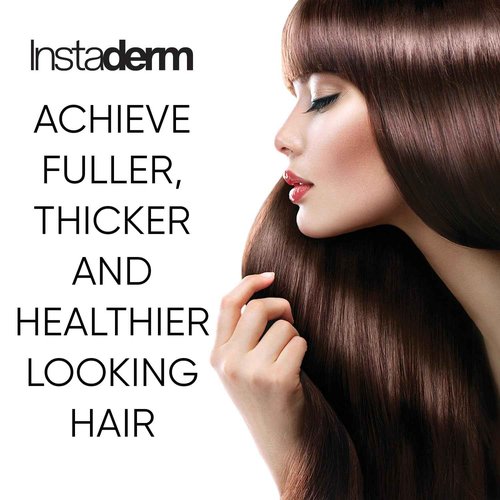 Hair Growth Serum- Extra Strength, DHT Blocker Hair Regrowth & Follicle Restoration Formula Treatment. Promotes Thicker, Fuller, Longer, Healthier Looking Hair for Men & Women.