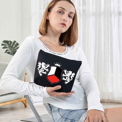 BWWKTOP Latin Music Cosmetic Makeup Bag Mexico Band Fans Gifts Music Makeup Zipper Pouch Bag Singer Merchandise (rdmusic bl)
