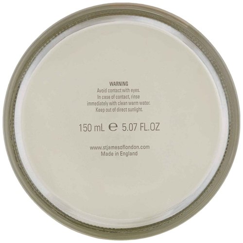 St James of London Mandarin & Patchouli Shave Cream Jar, 5.07oz
