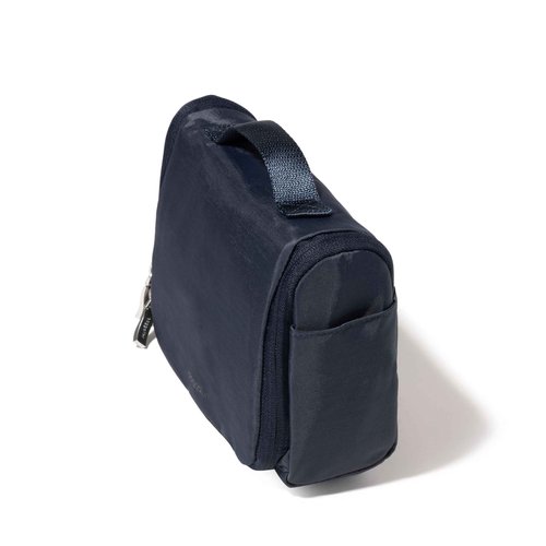 Baggallini Small Toiletry Kit - Lightweight 5x8 Inch Makeup Bag
