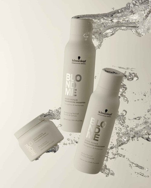 BlondMe Bond Repair Nourishing Mask for Blonde Hair, 6.7 Fl Oz | Intensive Hair Treatment | Adds Moisture and Softness |For Blonde, Lightened, & Grey Hair