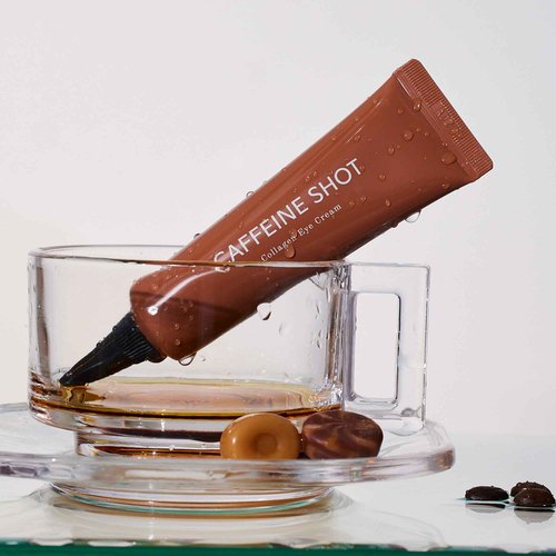 shaishaishai 20,000 PPM CAFFEINE SHOT Collagen Eye Cream with Niacinamide for Firming Under Eyes, Dark Spots, Puffy Eye Bags, Fine Lines, Anti-Aging Eye Cream, Korean Skin Care, 1.05 oz