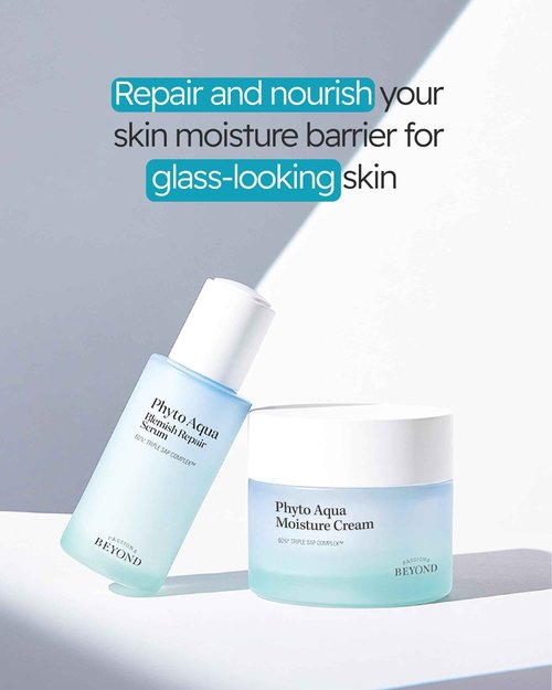 BEYOND Phyto Aqua Moisture Cream (Face Cream, 1.7fl oz) – Vegan Korean Skin Care for 100-Hour Hydration & Skin Barrier by LG Beauty