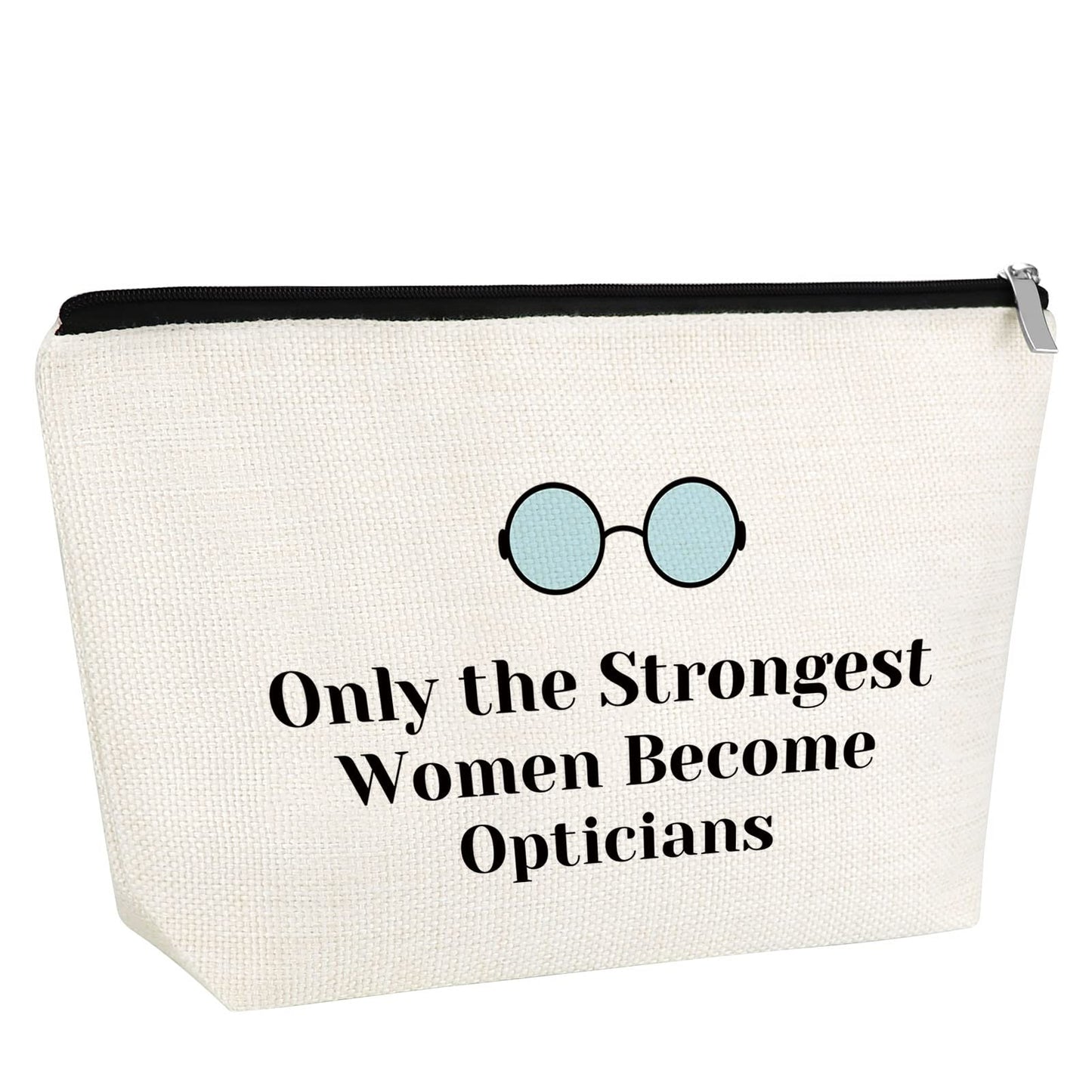 Thank You Gift for Optometrist Opticians Makeup Bag Gift for Eye Doctor Female Optometrist Graduation Thanksgiving Christmas Labor Day Gifts for Eye Doctor Ophthalmologist Assistant Travel Pouch