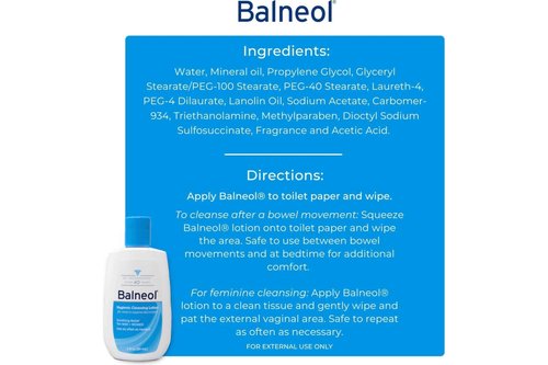 Balneol Hygienic Cleansing Lotion, 3oz Bottle (pack of 2)