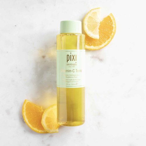 Pixi Vitamin-C Tonic,Brightening & Soothing Facial Toner, Boost Skin Luminosity, Infused with Vitamin-C & Ferulic Acid, Alcohol Free Daily Toner (250ml / 8,5 fl oz)