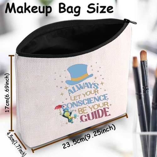 TSOTMO Fairy Tale Merchandise Makeup Bag Zipper Pouch Fairy Tale Travel Bag for Fans (YOUR GUIDE)