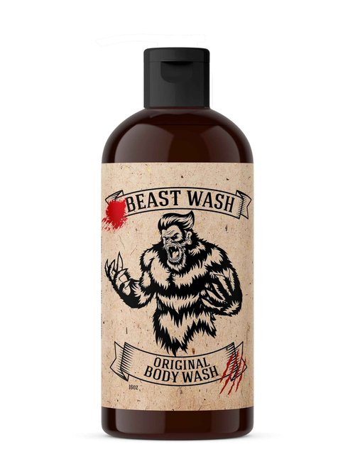 Johnny Slicks Body Wash - Supports Clean & Hydrated Skin - With Activated Charcoal, Organic Oils & Exfoliants - Original Scent - 16 oz