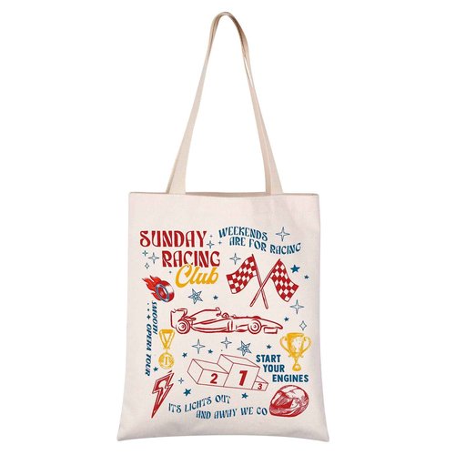 F Tote Bag F Motorsport Gift F Racing Aesthetic F Team Gift (F tote)