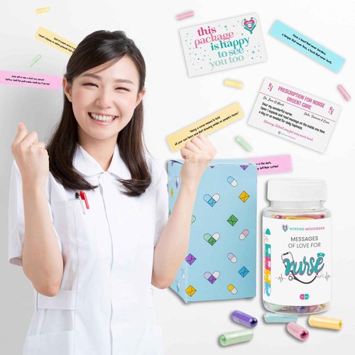 Heartfelt Messages of Love for Nurse, Appreciation Capsules, Nurse Gifts for Women, Nurses Week Gifts, Cool Gifts for Nurses, Nurse Appreciation Gifts, Nurse Retirement Gifts, School Nurse Gift Idea