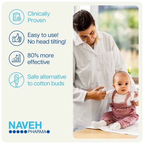 NAVEH PHARMA CleanEars 0.5 Fl Oz+ NAVEH PHARMA Dry-Ears Baby 0.5 FL OZ + NAVEH PHARMA Otic Guard Baby 0.5 Fl Oz