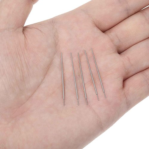 Yolev 6 Pcs Stainless Steel Piercing Taper 20G 0.8mm Piercing Changing Tool Puncture Aids Body Taper Piercing Kit