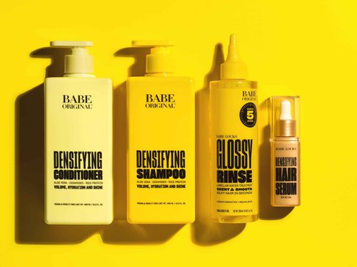 BABE ORIGINAL Locks Densifying Hair Conditioner, Thinning Hair Solution, Promotes Thickness and Prevents Hair Loss, for Fuller, Thicker Hair, Cruelty Free, 13.5 fl oz