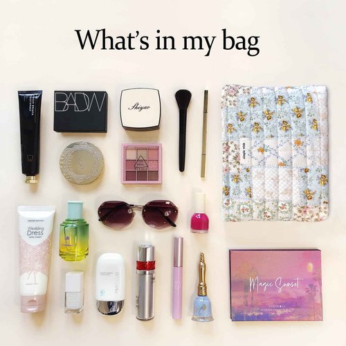 STARDW Cute Cotton Quilted Makeup Bag Cosmetic Bags for Women and Girls,Travel Toiletry Bag Floral Makeup Zipper Pouch, Purse Organizer Pouches,Canvas Lining (Cotton Floral)