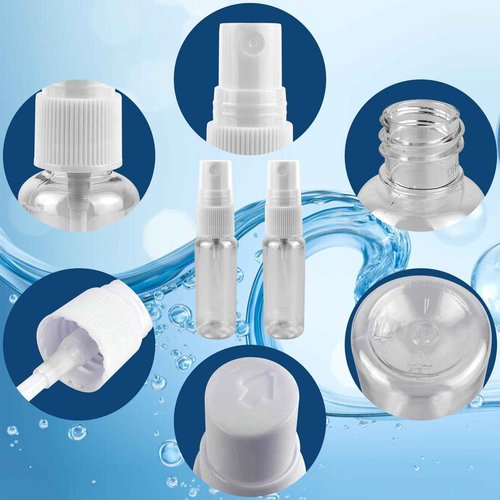 GAADSKCER 2 Pack Spray Bottle, 0.7 oz/20ml Small Plastic Spray Bottles, Travel Size Spray Bottle, Fine Mist Spray Bottles (2)