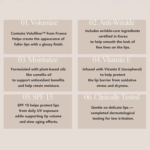 A'Prep Healthy Glow Lip Treatment – Lightweight Moisturizer SPF 15, Non-Sticky Lip Balm for Hydrating & Nourishing Care, Korean Skincare, 10ml 0.34fl. oz.