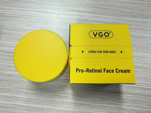 VGO Retinol Cream for Face, 1% Retinol, 1% Bakuchiol, Skin Tightening, Anti Aging and Wrinkle, Facial Firming Cream for All Skin Types 1.76 Fl Oz