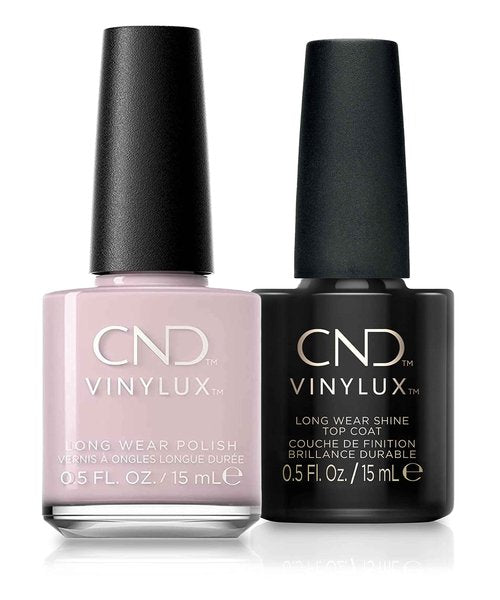 Bundle of CND Vinylux Long Wear Polish - Backyard Nuptials + Top Coat Longwear Nail Polish By CND, Gel-like Shine & Chip Resistant, High Gloss, 0.5 Fl Oz