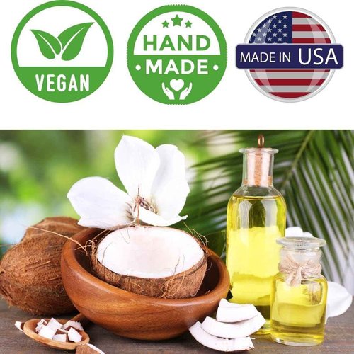 LU'HANNA Handmade All-Natural Castile Soap w/Essential Oils & Organic Clays, Rose, Lavender, Citrus, Tea Tree Eucalyptus, (Pack of 4, 3.5 oz each)