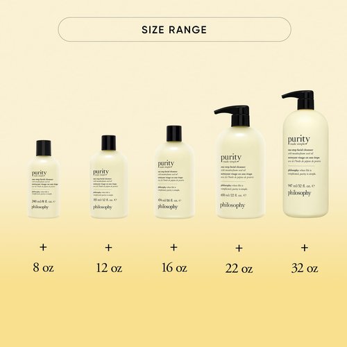 philosophy purity made simple facial cleanser 16 fl oz