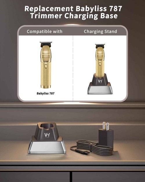 Replacement for Babyliss Charger Base for Babyliss FX LOPROFX Trimmer Charging Base (FX787 Charging Base)