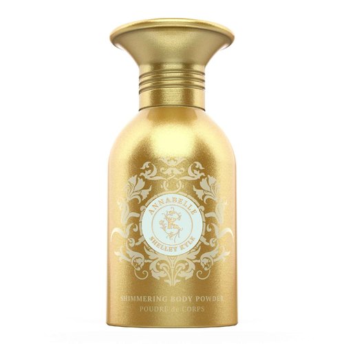 Annabelle Talc Free Shimmer Powder, Body Powder, Dusting Powder, Leaves Skin Soft, Dry, Smooth, and Shimmering, 48g