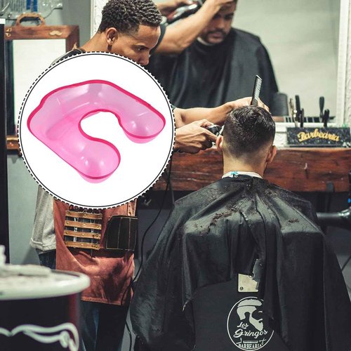 FRCOLOR Hair Styling Perm Bowl Neck Tray Plastic Hairdressing Tray Waterproof Feature