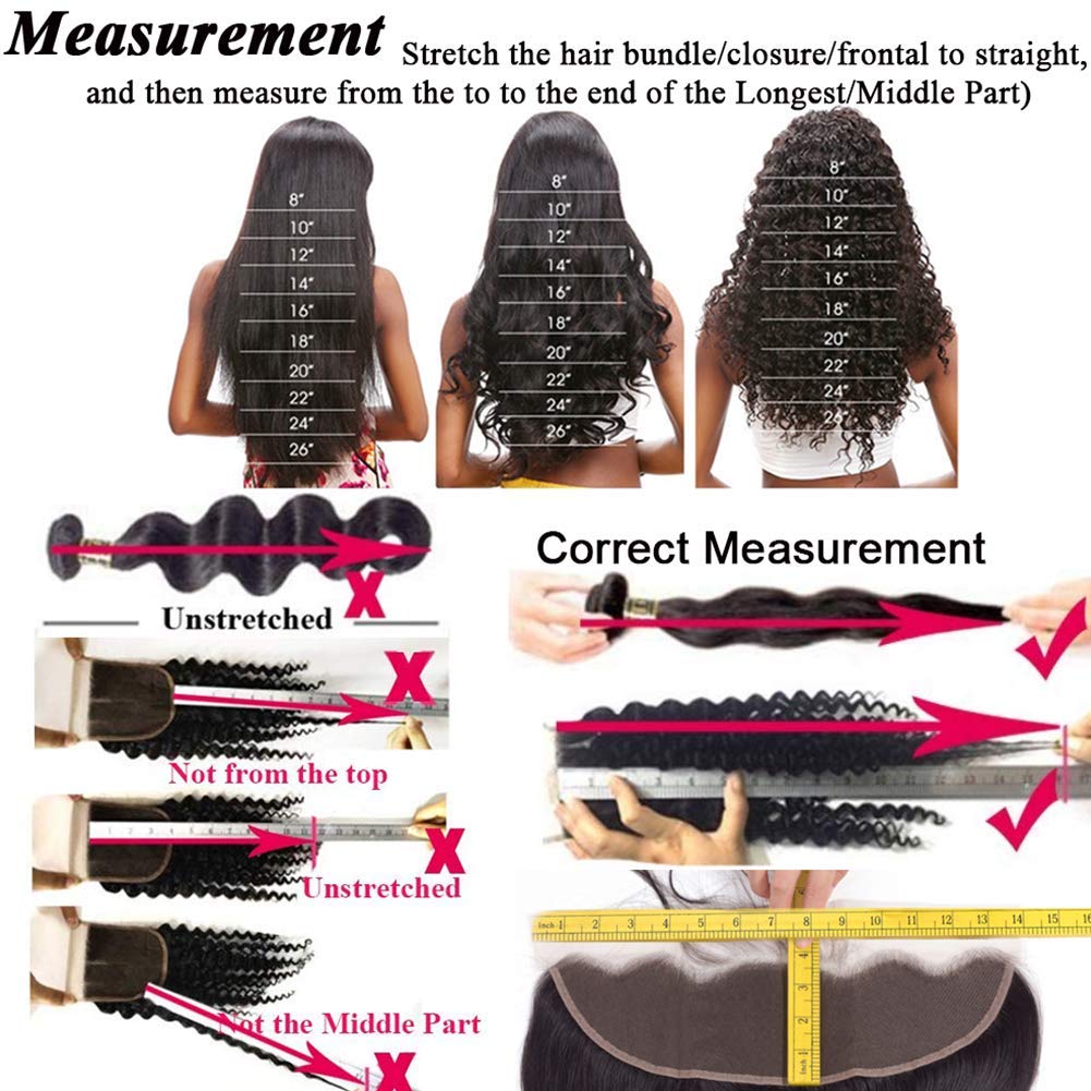 Amella Hair Brazilian Curly Human Hair Bundles with Closure Grade 8A Virgin Unprocessed Brazilian Hair Weave Bundles with Closure Free Part 16 18 20 with 16" Closure