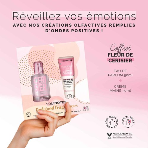 Coffret Solinotes 2P Fleur de Cerisier