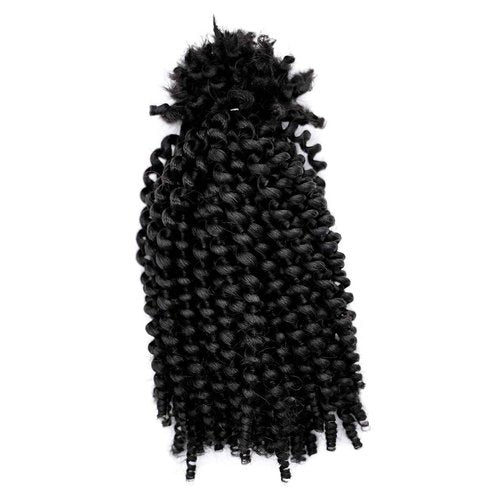 Linkmai 16 Inch Afro Kinkys Bulk Human Hair for Dreadlocks Making, Repairing and Extending,100% Afro Kinky Curly Human Hair Bulk Best Range100g/Pack Can be Dyed
