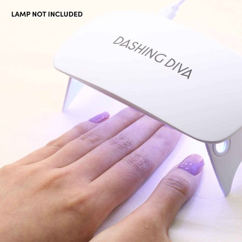 Dashing Diva Glaze Holiday Nail Strips - Victorian Plaid | Works with Any LED Lamp | Long Lasting, Chip Resistant, Semicured Gel Strips | Contains 34 Salon Quality Wraps, 1 Prep Pad, 1 File