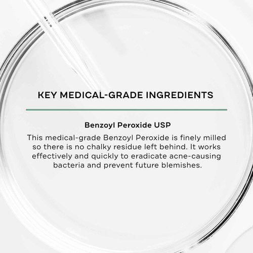 Replenix BP Acne Face Wash, 6.7 Fl Oz, Non-Oily Benzoyl Peroxide Facial Cleanser with Medical-Grade Ingredients for Acne-Prone Skin, Gently Unclogs & Refines Pores, Non-Drying & Non-Irritating