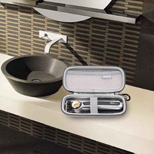RLSOCO Hard Case Compatible With Gillette Labs Heated Razor & Leaf Razor (Small Size)