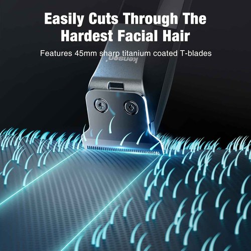 Body Hair Trimmer for Men,kensen Electric Groin & Pubic Hair Trimmer,Rechargeable Ball Shaver Groomer,Mens Body Groomer Kit for Privates,Waterproof, Cordless for Wet/Dry Use