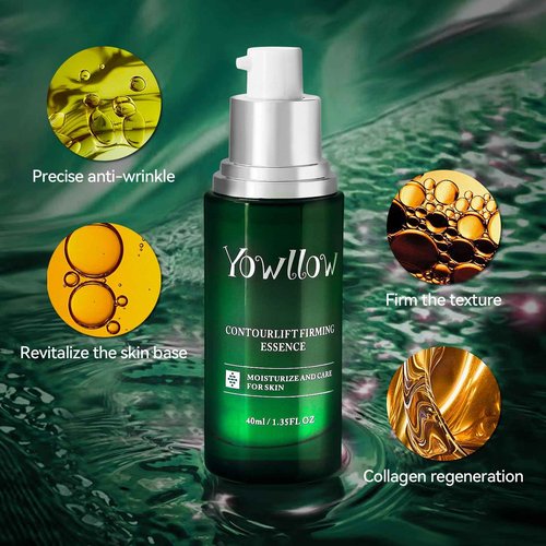 YOWLLOW Hydrating Facial Serums,Anti Aging Formula with Natural Ingredients,Reducing Wrinkles,Brightening Lifting & Glowing Skin,Lightweight Face Booster Reparing Essence for Daily Skin Care