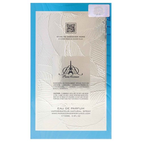 Paris Corner Qissa - Blue for Unisex - 3.4 oz EDP Spray