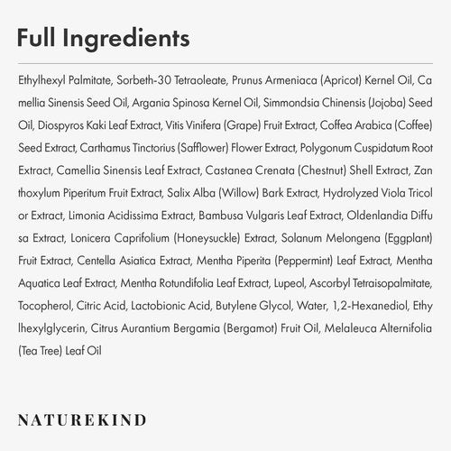 NATUREKIND AHA Deep Cleansing Facial Oil with Jojoba Oil, Tea Tree Oil, PHA and Centella Asiatica, Korean Blackhead Remover, Pore Cleaner and Sebum Remover, 145ml, 4.9 fl. oz.