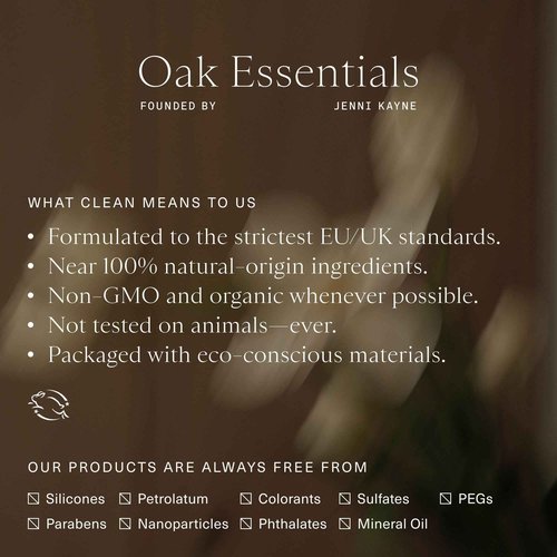 Oak Essentials Awaken Body Wash | Hydrating Shower Gel with Lavender Oil, Cedarwood Oil & Rice Bran Extract, 10.1 Fl Oz