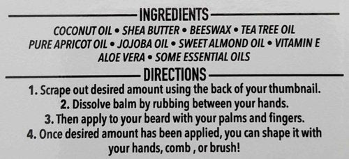 Grave Before Shave™ Tequila Limon Blend Beard Balm 4 oz BIG TIN
