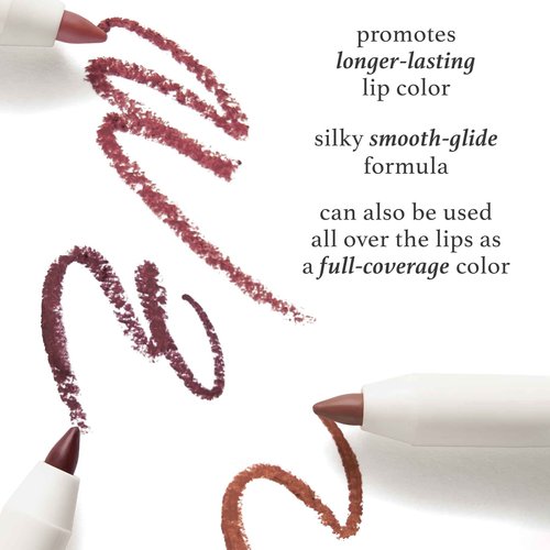 Julep The Perfect Pair 2pc Set: It's Balm Tinted Lip Balm Canyon Rose and With a Trace Retractable Creamy Long-Lasting Lip Liner, Antique Rose