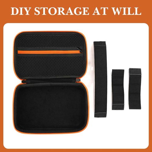 Linkidea Men's Body Trimmer Travel Case, Compatible with Philips Multigroom Series 5000, 7000, BG3740/40, MG7910/49, MG5910/49, Beard Trimmer Grooming Travel Storage Case (Black)