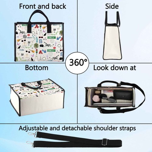 LEVLO Album Merchandise Cosmetic Makeup Bag - Fans Gift Song Tour Concert Merch Zipper Pouch Bag (13 x 22LT)