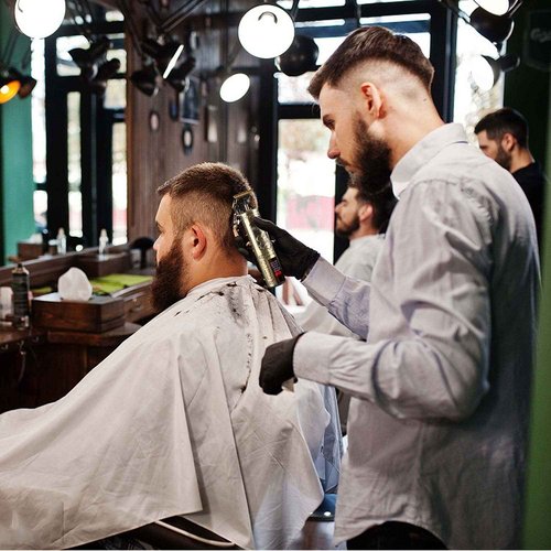 XASMA Professional Hair Clippers for Mens Zero Gapped Cordless Hair Trimmer Professional Haircut & Grooming Kit for Men Rechargeable LED Display (LED-Dragon)