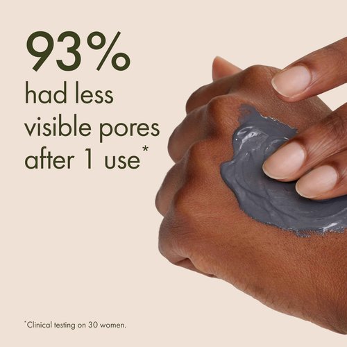 Origins Clear Improvement Active Charcoal Mask to Clear Pores | Purifies & Reduces Excess Oil | With Bamboo Charcoal | Travel Size, 1 Fl Oz