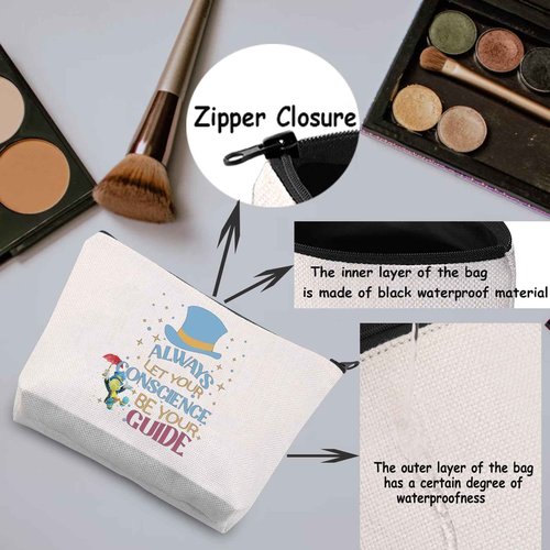 TSOTMO Fairy Tale Merchandise Makeup Bag Zipper Pouch Fairy Tale Travel Bag for Fans (YOUR GUIDE)