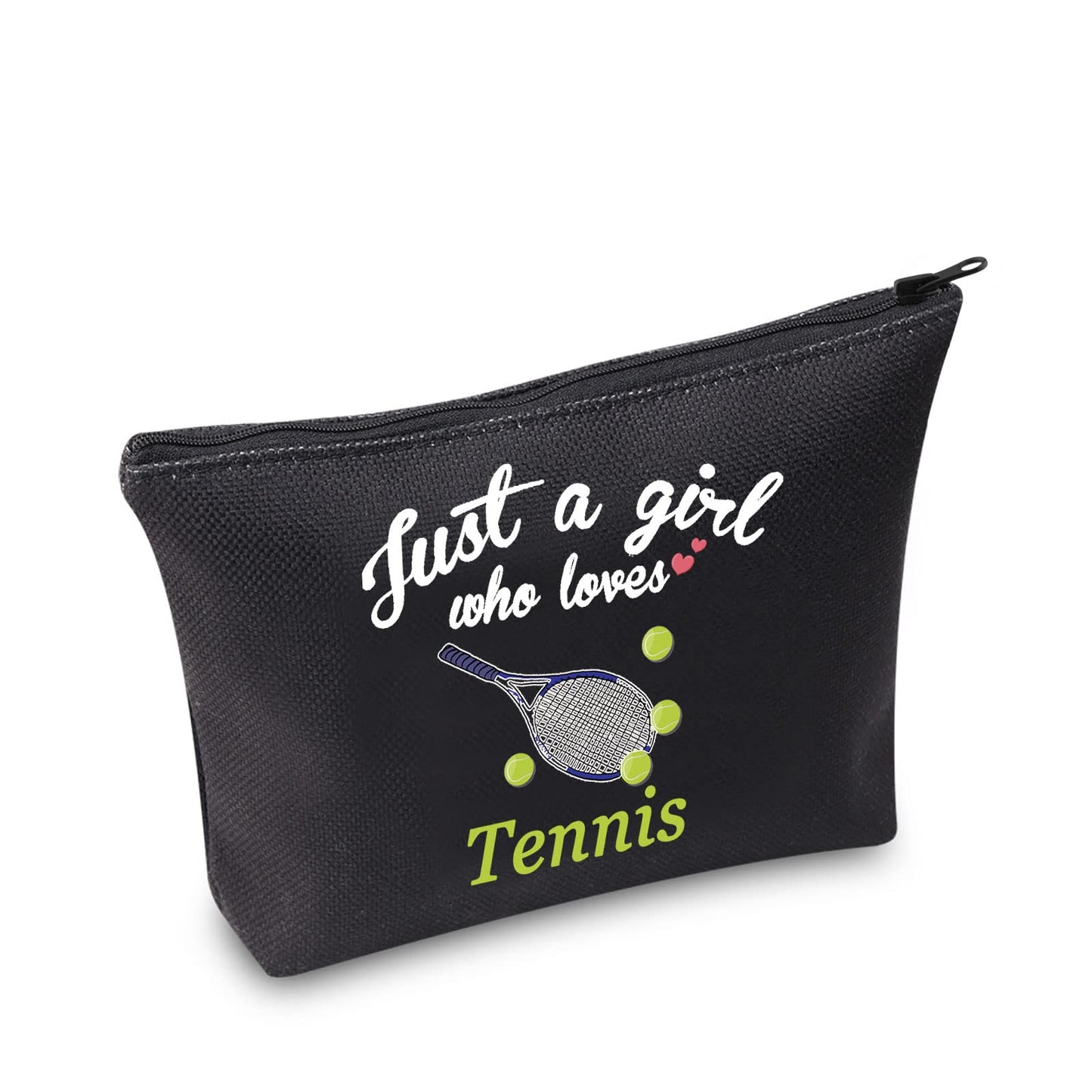 CMNIM Tennis Makeup Bag Tennis gift for Her Tennis Players Gifts Tennis Lover Gifts Tennis Racquet Cosmetic Bags Small Travel Pouches